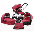 European style baby carriages strollers 3-in-1